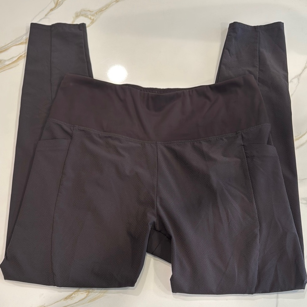 Athleta Dark Gray Leggings with Pockets